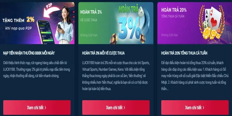 Ưu đãi nạp lại hàng tuần tại 88qq